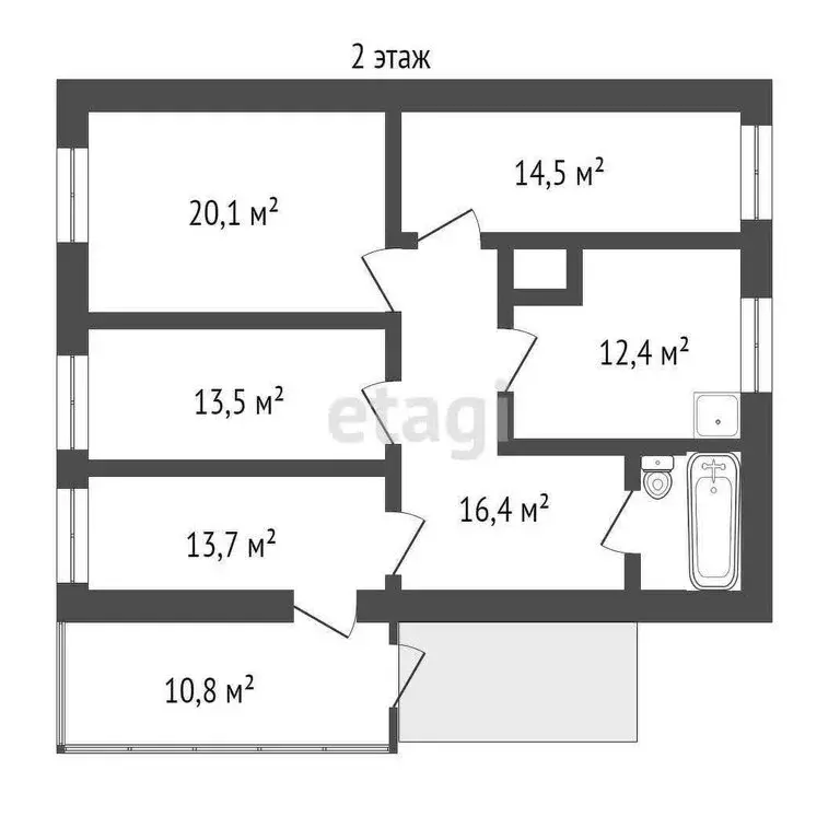 Дом в Ачинск, улица Культуры (179.2 м) - Фото 1