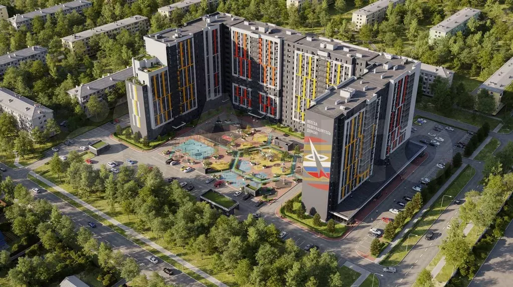 2-к. квартира, 76,6 м, 16/16 эт. - Фото 1