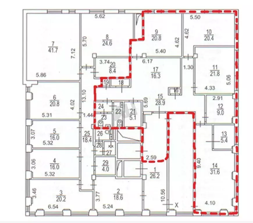 Офис в Москва Краснопролетарская ул., 30С1 (183 м) - Фото 2