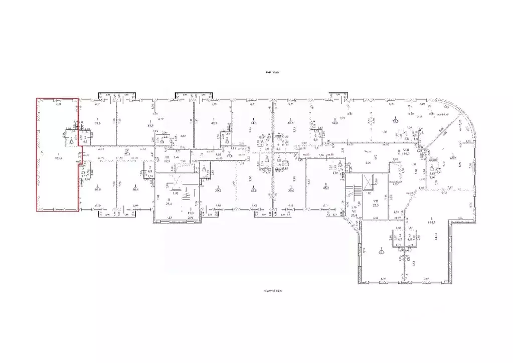 Свободной планировки кв. Ульяновская область, Ульяновск просп. ... - Фото 1
