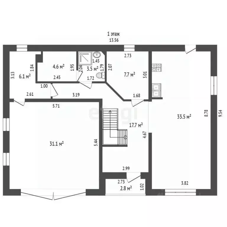 Дом в Кемеровская область, Кемерово ул. Плодопитомник (175 м) - Фото 1