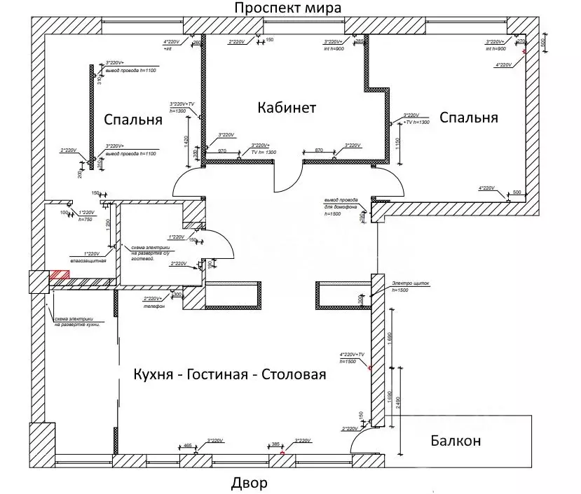 4-к кв. Москва просп. Мира, 48С6 (125.0 м) - Фото 1