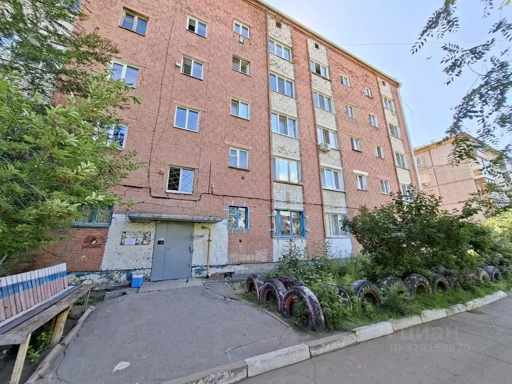 1-к кв. Омская область, Омск ул. Попова, 5 (30.0 м) - Фото 0