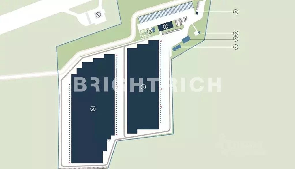 Склад в Москва № 78 кв-л,  (24933 м) - Фото 1