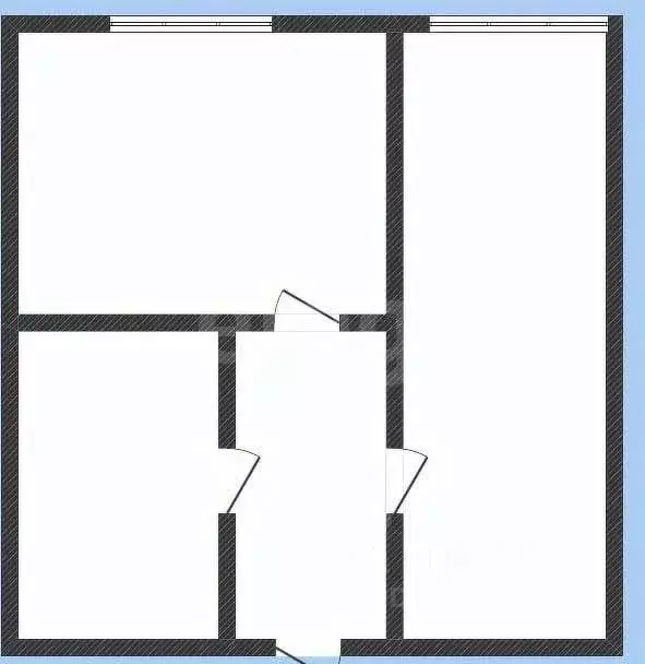 1-к кв. Курская область, Курск Школьная ул., 5к12 (30.2 м) - Фото 2