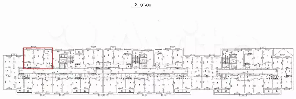 Аукцион: 2-к. квартира, 60,8 м, 2/13 эт. - Фото 0
