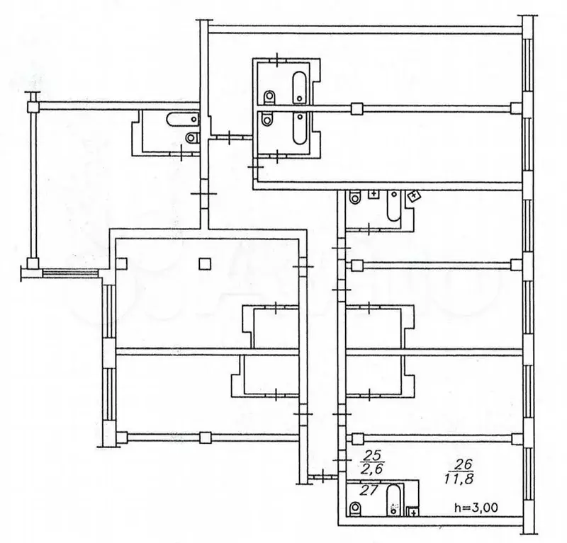 Квартира-студия, 17,8 м, 3/4 эт. - Фото 0