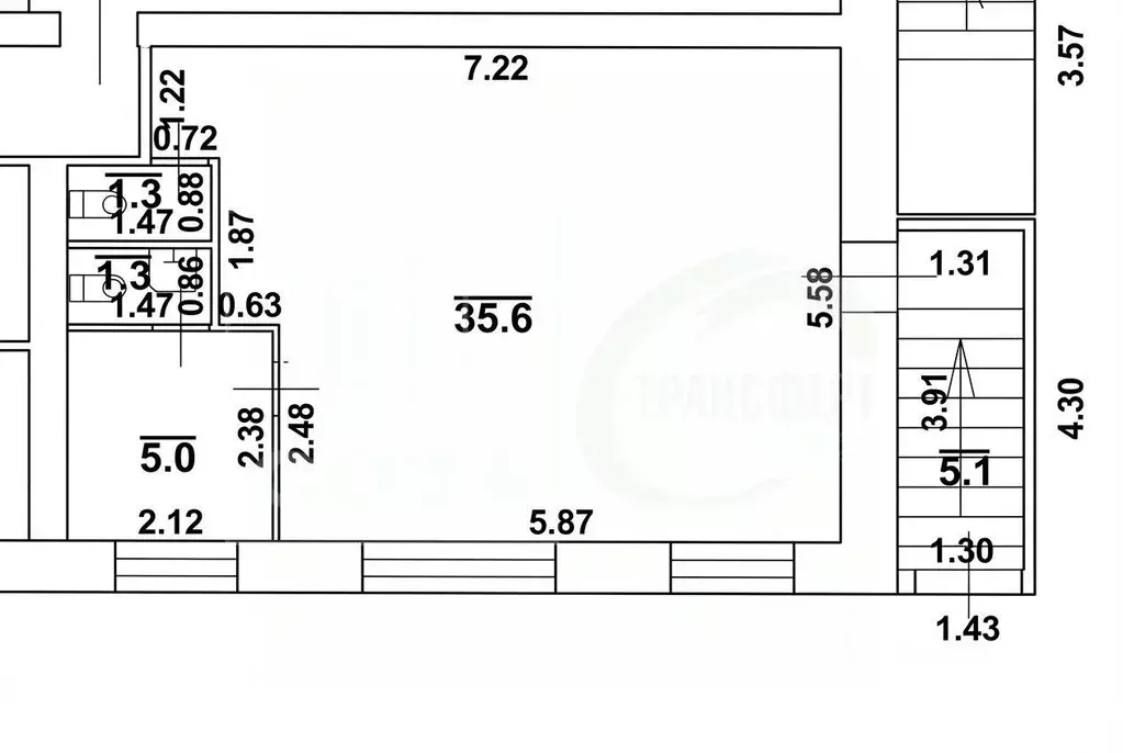 Торговая площадь в Воронежская область, Воронеж ул. Орджоникидзе, 8 ... - Фото 1