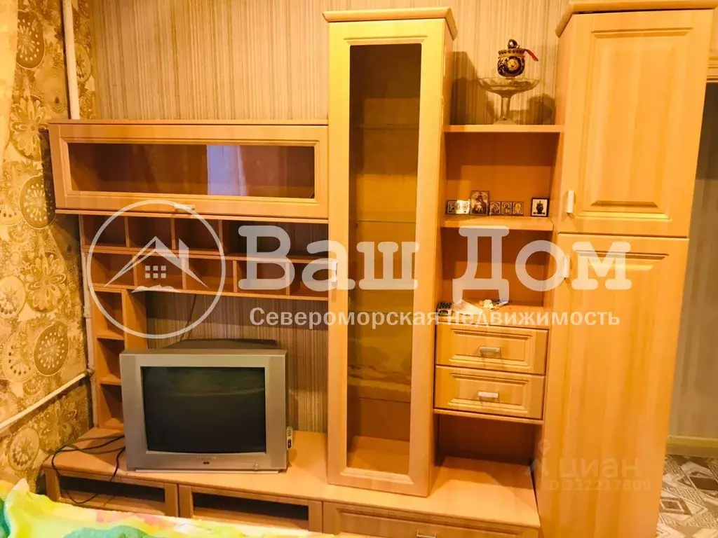 1-к кв. Мурманская область, Североморск ул. Сафонова, 22 (33.0 м) - Фото 1
