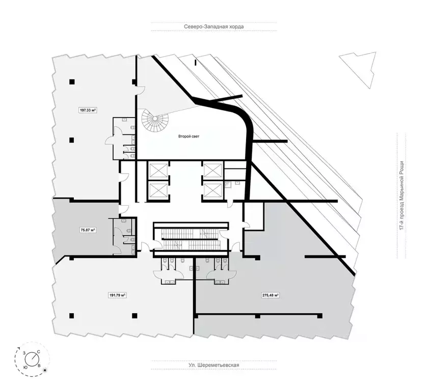 Офис в Москва проезд 17-й Марьиной рощи, 6 (192 м) - Фото 2