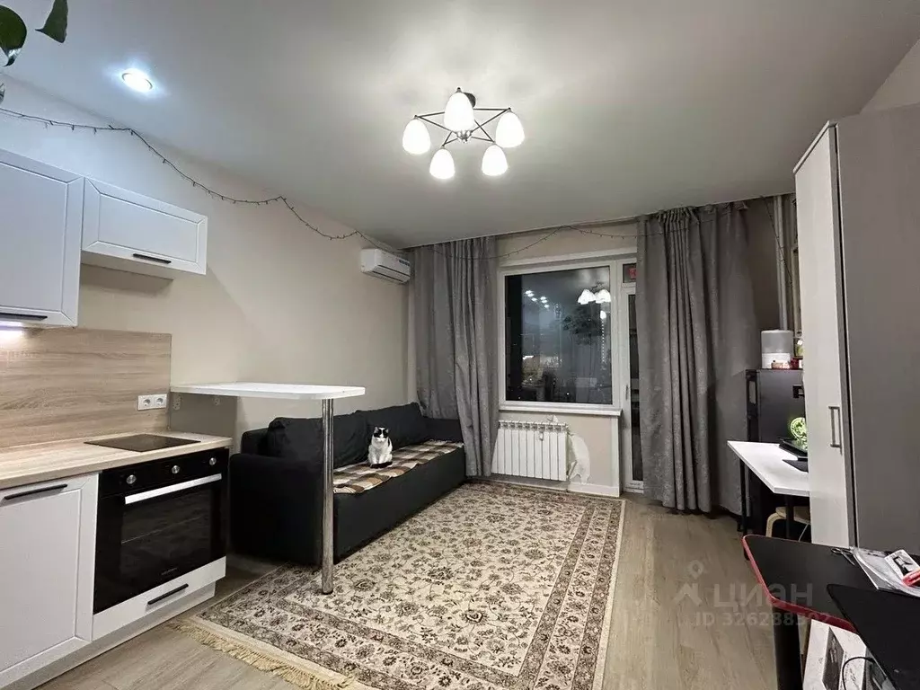 Студия Новосибирская область, Новосибирск Армавирская ул., 1 (32.0 м) - Фото 2