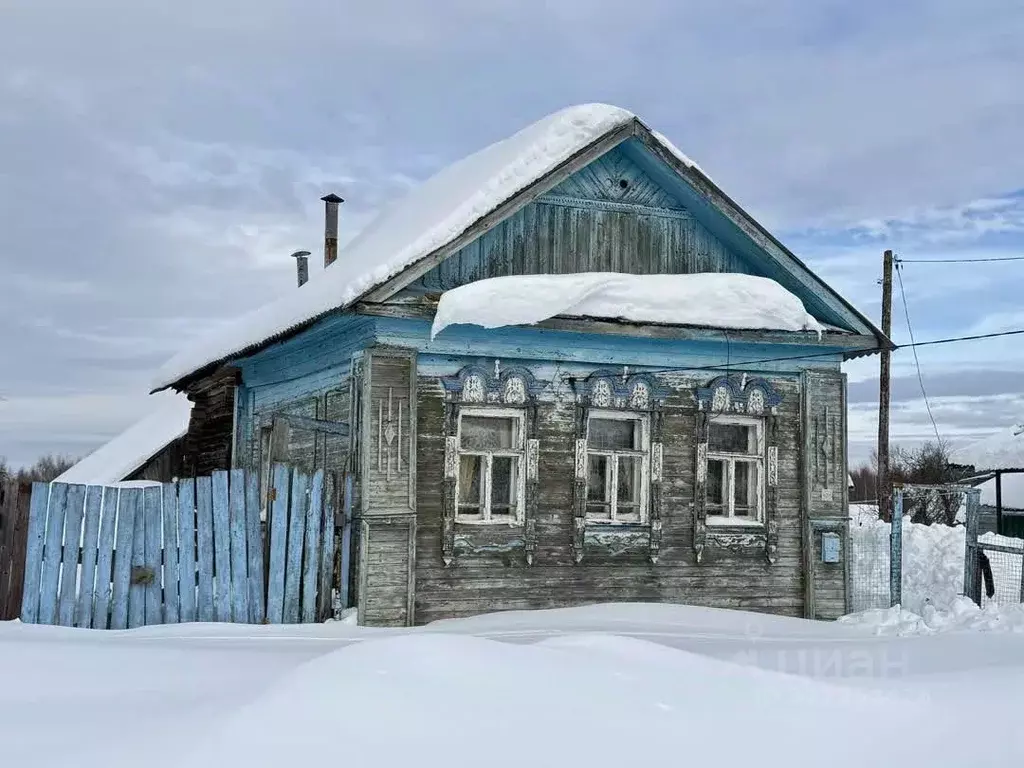Дом в Костромская область, Нерехтский район, Пригородное с/пос, д. ... - Фото 1