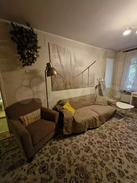 1-к. квартира, 33 м, 1/5 эт. - Фото 1