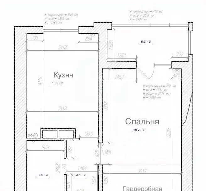 1-к кв. Санкт-Петербург просп. Королева, 73 (42.0 м) - Фото 2