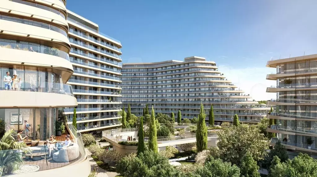Апартаменты-студия, 36,2 м, 5/12 эт. - Фото 1