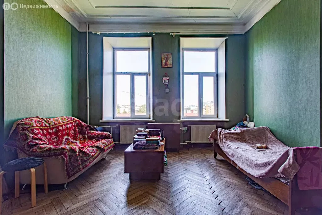 1к в 6-комнатной квартире (30.1 м) - Фото 1