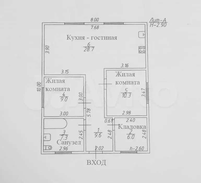 Дом 70,9 м на участке 10 сот. - Фото 0