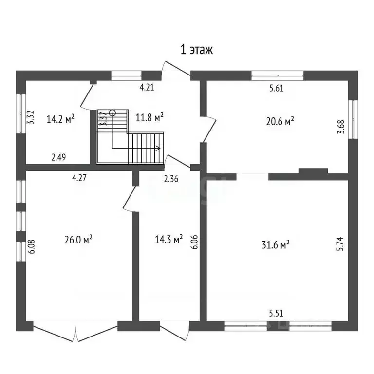 Дом в Марий Эл, Медведевский район, Кузнецовское с/пос, с. Кузнецово ... - Фото 2