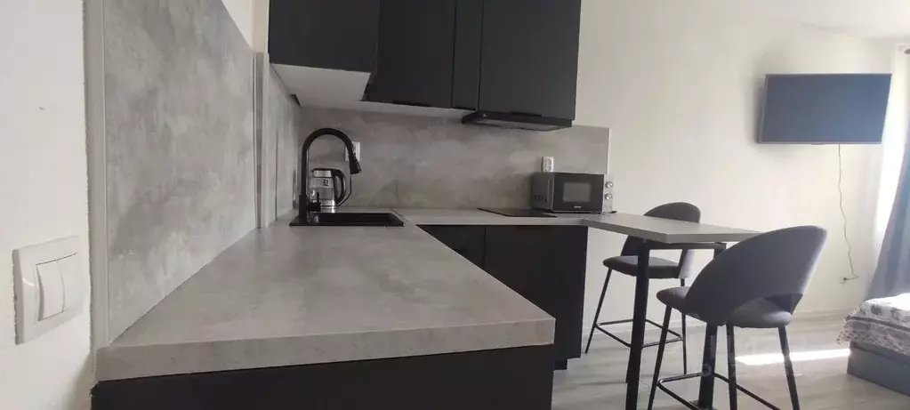 Студия Ленинградская область, Мурино Всеволожский район, просп. ... - Фото 1