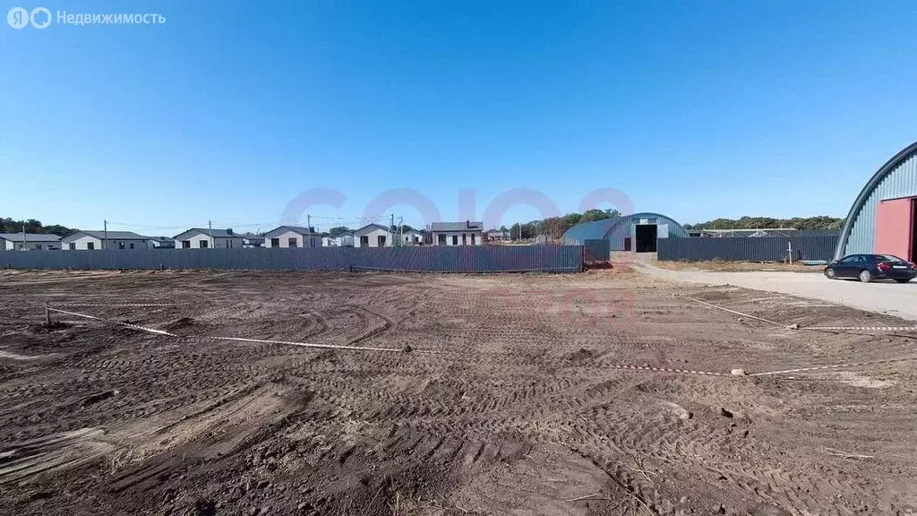 Участок в хутор Бурковский, Дубравная улица, 5 (4.6 м) - Фото 1