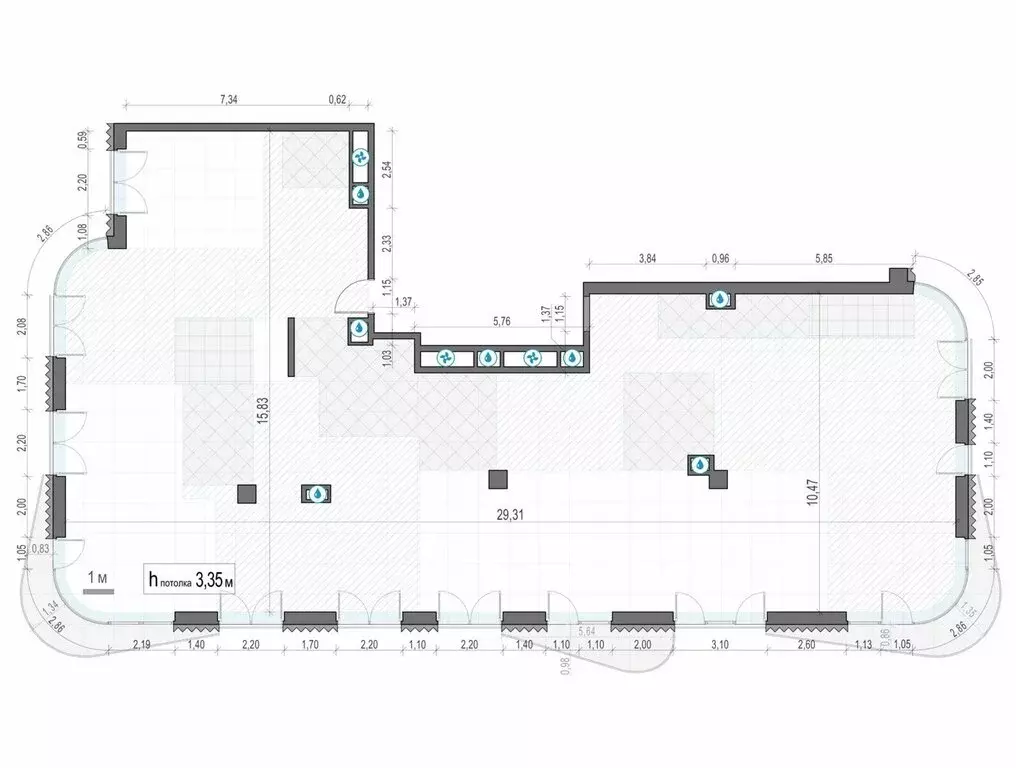 5-комнатная квартира: Москва, Большой Толмачёвский переулок, 5с1 ... - Фото 1