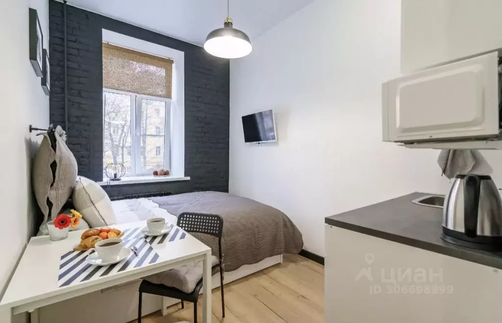 Студия Санкт-Петербург Гончарная ул., 23 (17.0 м) - Фото 2