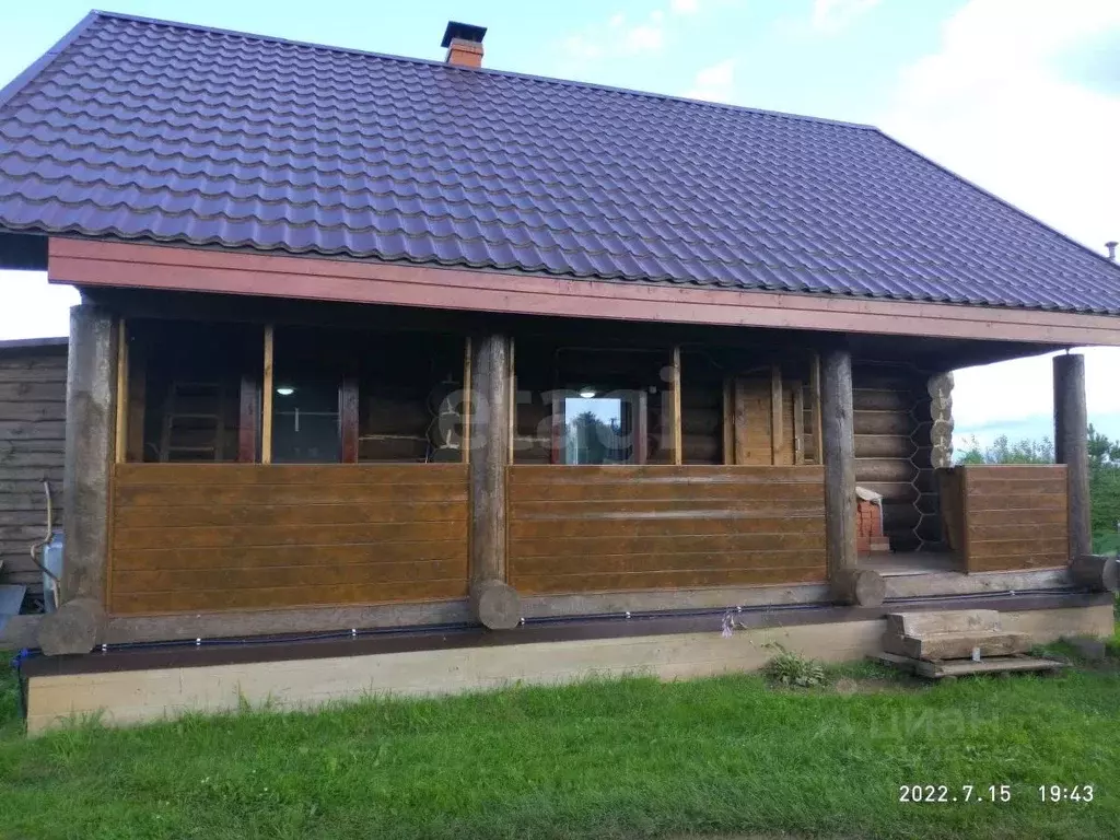 Дом в Псковская область, Псковский район, Логозовская волость, д. ... - Фото 1
