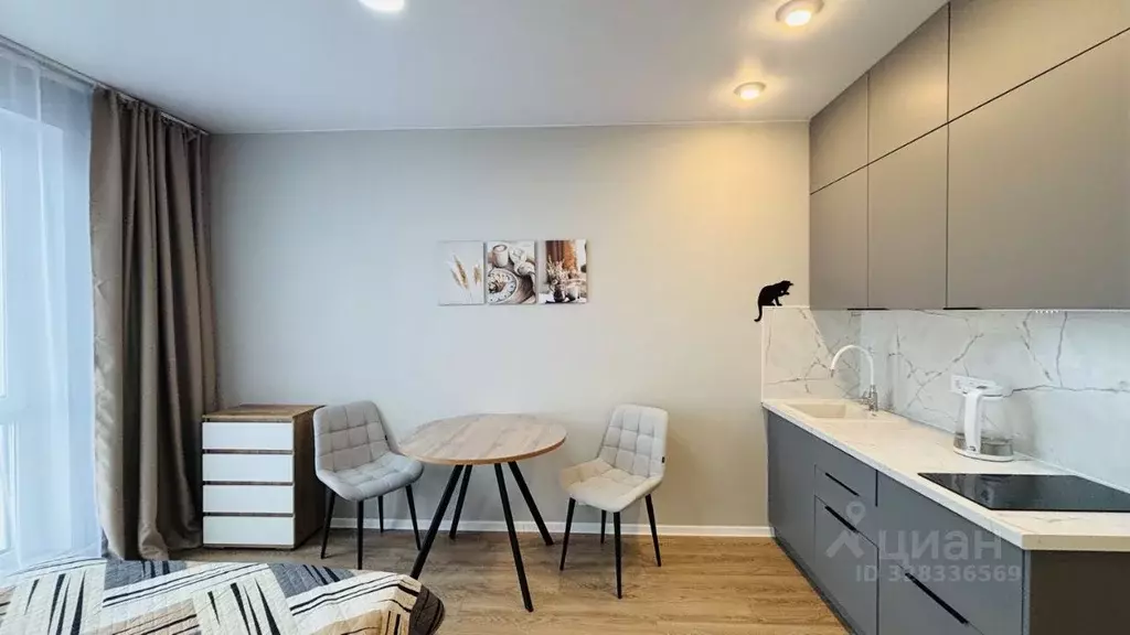 Студия Москва ул. Большое Понизовье, 8 (19.7 м) - Фото 2