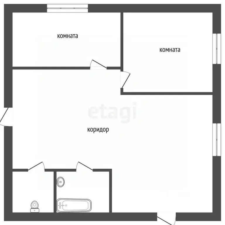 Дом в Тамбовская область, Тамбов городской округ, пос. Тригуляй 25 (66 ... - Фото 1