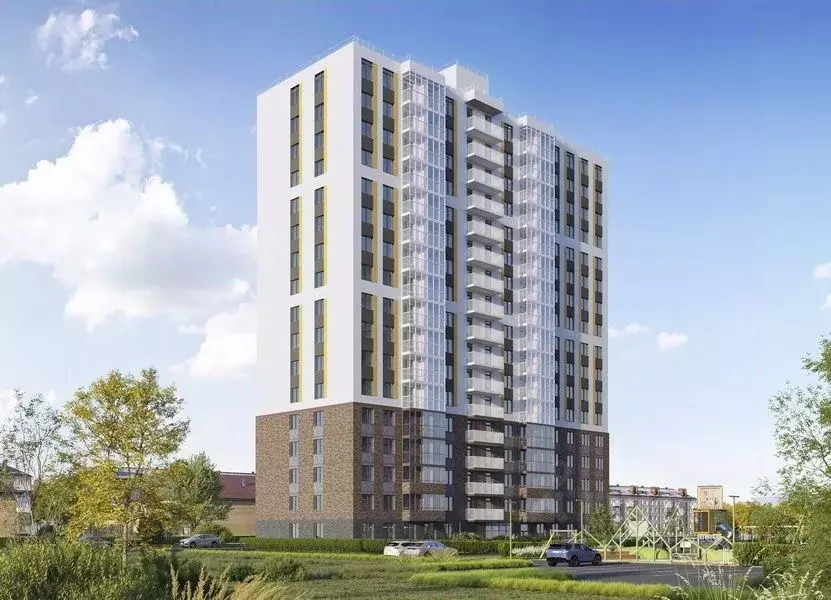 3-к кв. Удмуртия, Ижевск Строитель жилрайон, 4-й мкр,  (68.23 м) - Фото 2