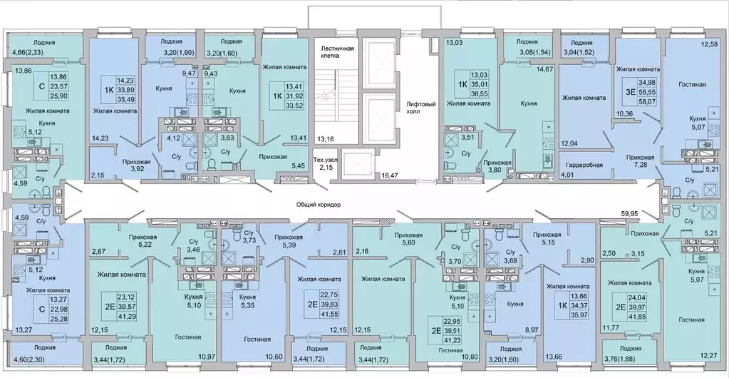 2-к кв. Ростовская область, Батайск ул. Булгакова, 11 (41.55 м) - Фото 2