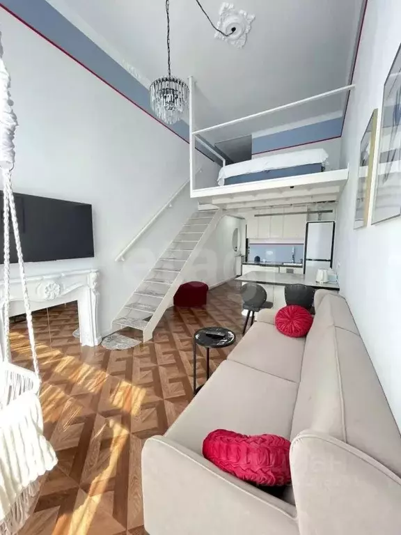Студия Тюменская область, Тюмень ул. Павла Никольского, 14 (40.0 м) - Фото 1