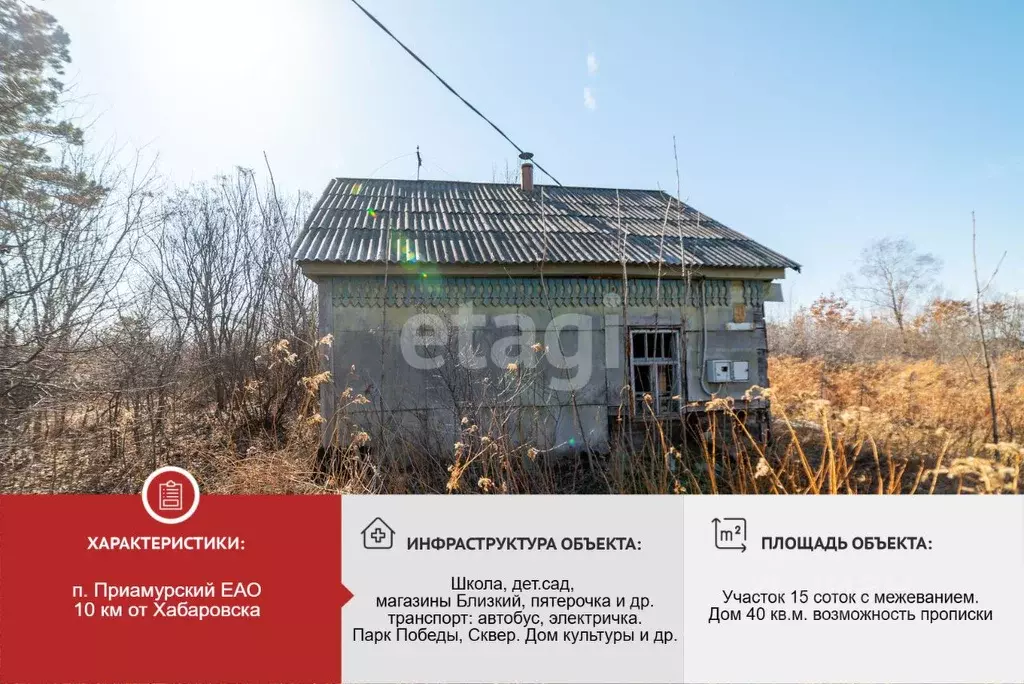 Участок в Еврейская автономная область, Смидовичский район, пос. ... - Фото 0