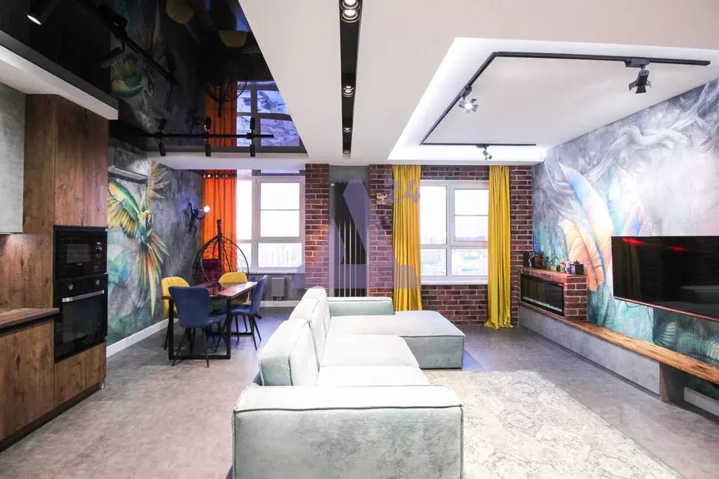 2-к кв. Алтайский край, Барнаул Взлетная ул., 38 (80.0 м) - Фото 1