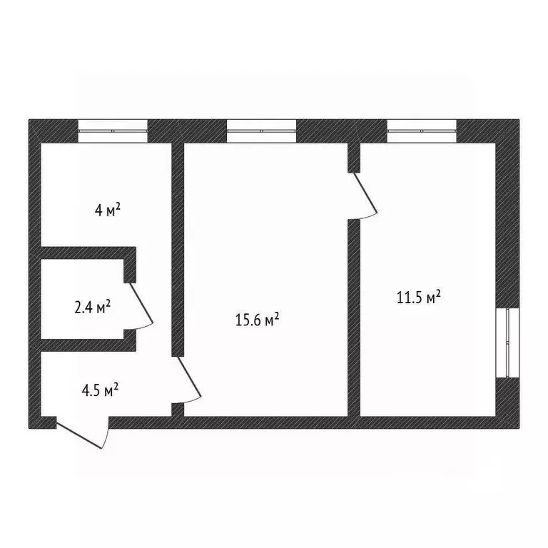 2-к кв. Нижегородская область, Нижний Новгород ул. Четверикова, 3 ... - Фото 2