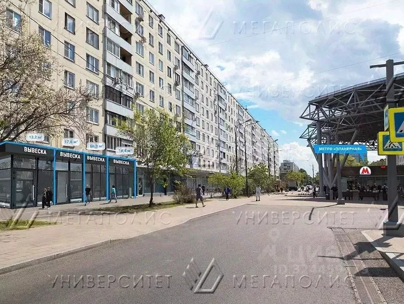 Торговая площадь в Москва Планерная ул., 12К1 (64 м) - Фото 1