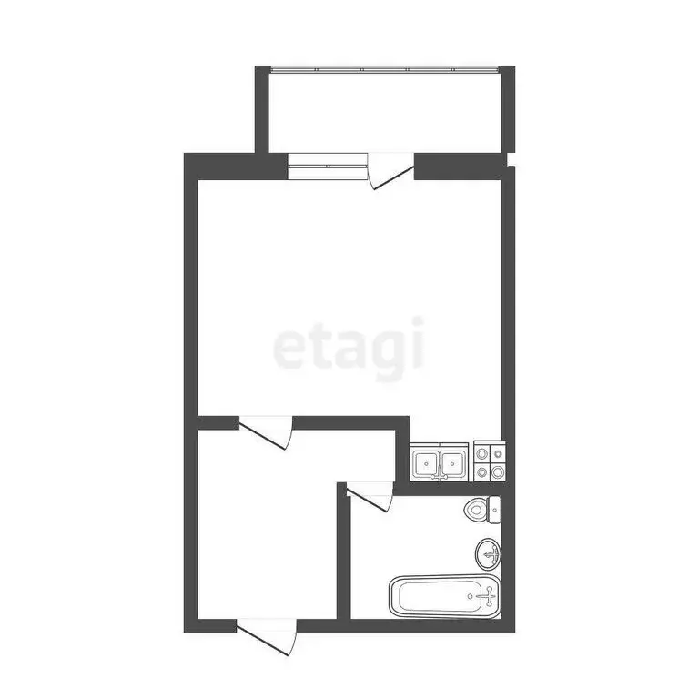 1-комнатная квартира: Саранск, улица Победы, 20А (35.3 м) - Фото 0