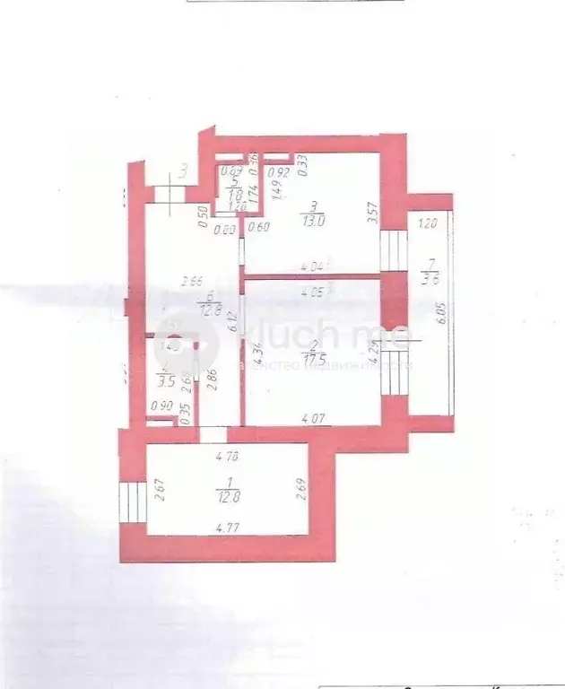 2-к кв. Татарстан, Казань ул. Гаврилова, 56к3 (61.4 м) - Фото 2