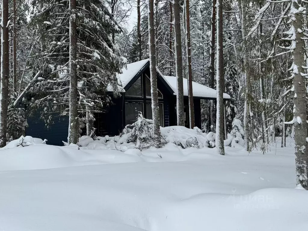 Дом в Ленинградская область, Приозерский район, Сосновское с/пос, д. ... - Фото 1