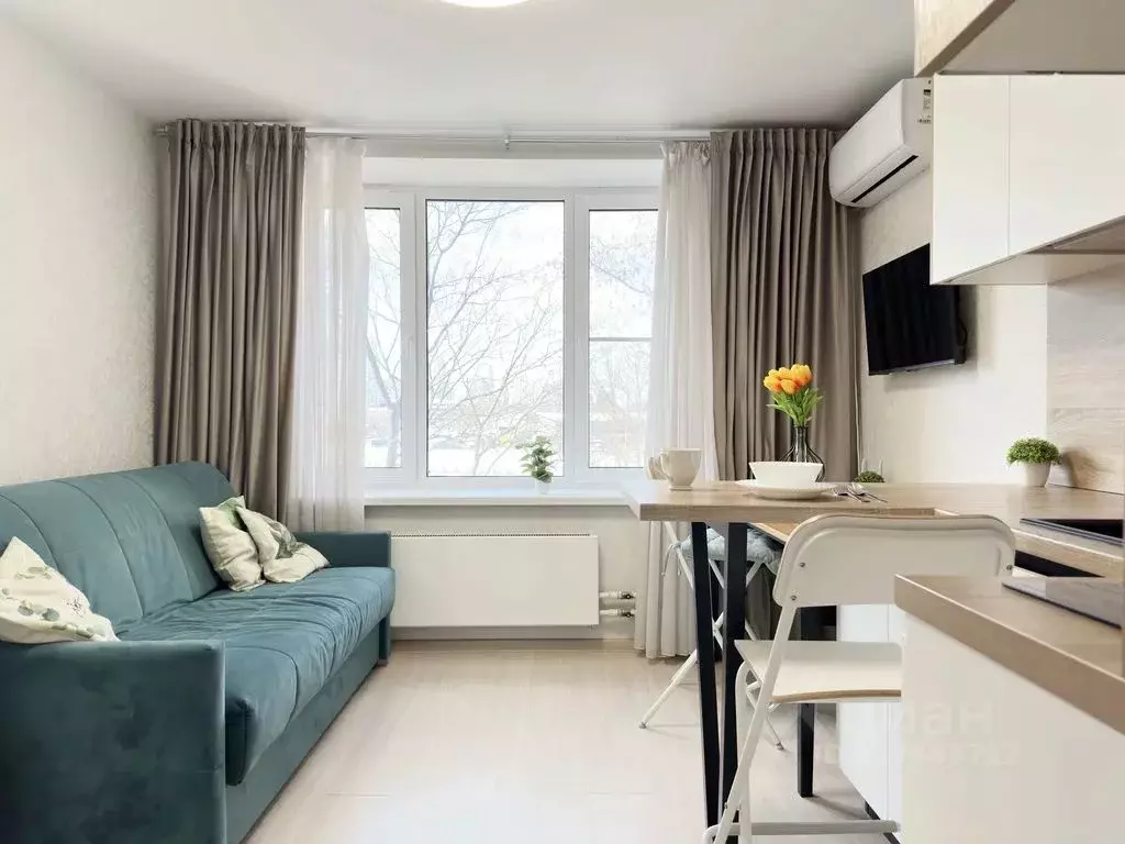 1-к кв. Москва Окская ул., 28К2 (19.0 м) - Фото 0