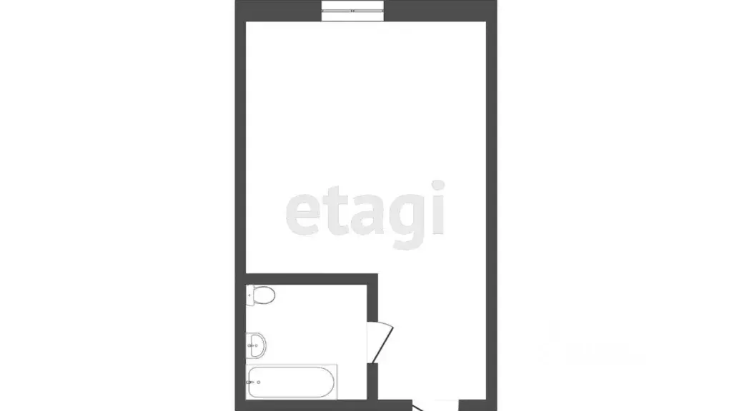 Студия Тюменская область, Тюмень ул. 30 лет Победы, 92 (16.2 м) - Фото 2