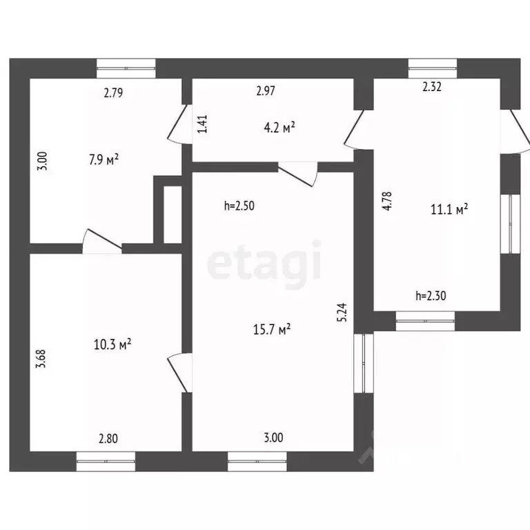 Дом в Крым, Раздольненский район, Березовское с/пос, с. Березовка ул. ... - Фото 2