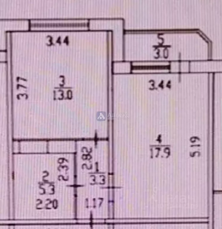 1-к кв. Тюменская область, Тюмень ул. Монтажников, 42 (39.5 м) - Фото 2