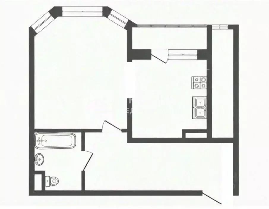 1-к кв. Москва ул. 8-я Текстильщиков, 13К2 (46.8 м) - Фото 2