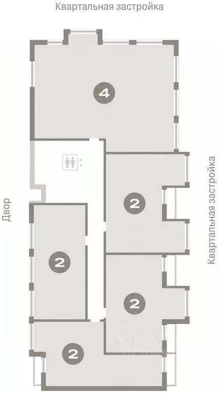 4-к кв. Тюменская область, Тюмень Мысовская ул., 26к1 (155.62 м) - Фото 1