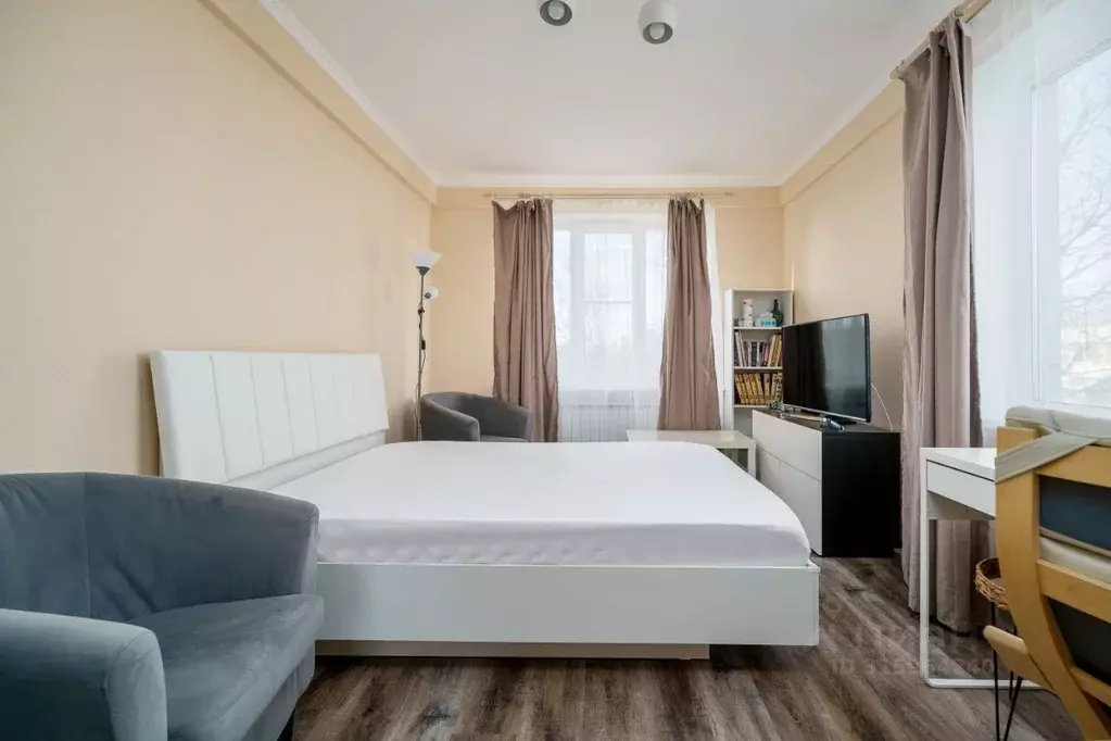 1-к кв. Санкт-Петербург ул. Козлова, 51К1 (31.3 м) - Фото 1