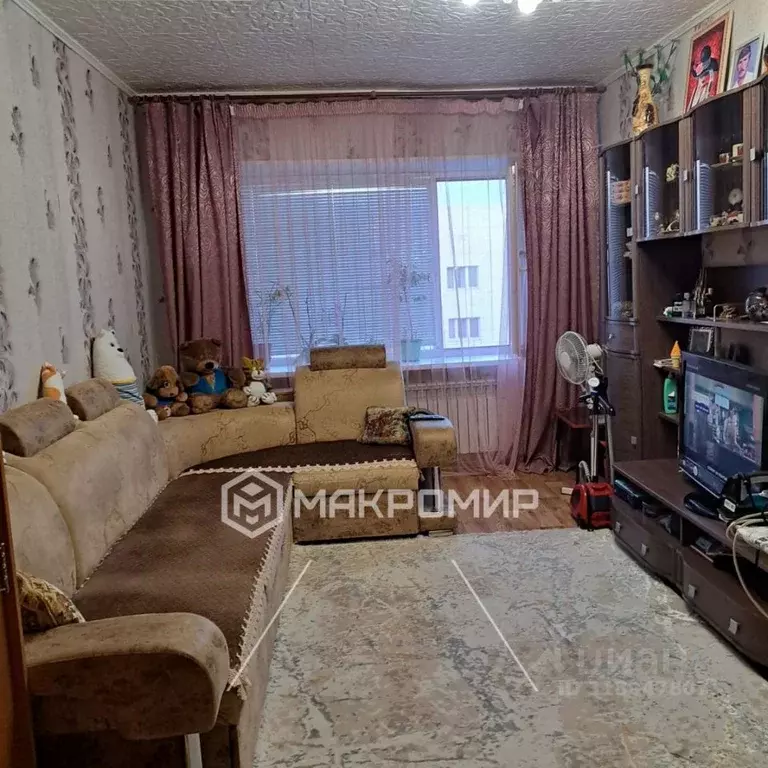 2-к кв. Ханты-Мансийский АО, Сургут Ленинградская ул., 7 (45.0 м) - Фото 1