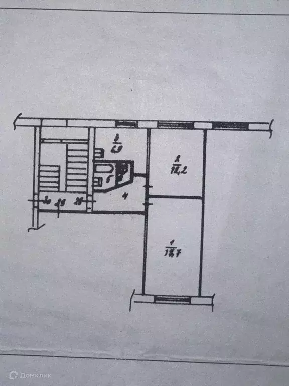 Продаётся 2-к квартира, 44.4 м - Фото 0