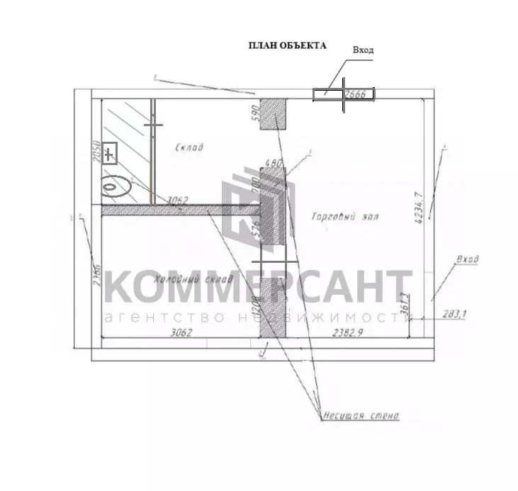Торговая площадь в Нижегородская область, Нижний Новгород просп. ... - Фото 2