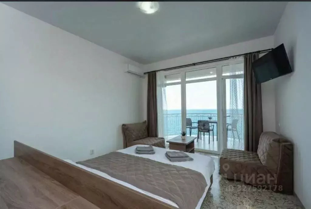 1-к кв. Крым, Алушта муниципальный округ, пос. Утес ул. Гагариной, ... - Фото 2